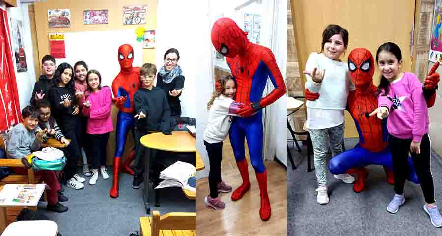 Imagen de Spiderman nos visita !!!